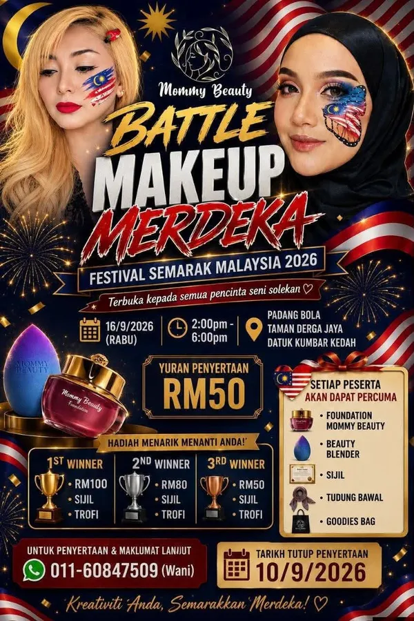 Battle Makeup Merdeka