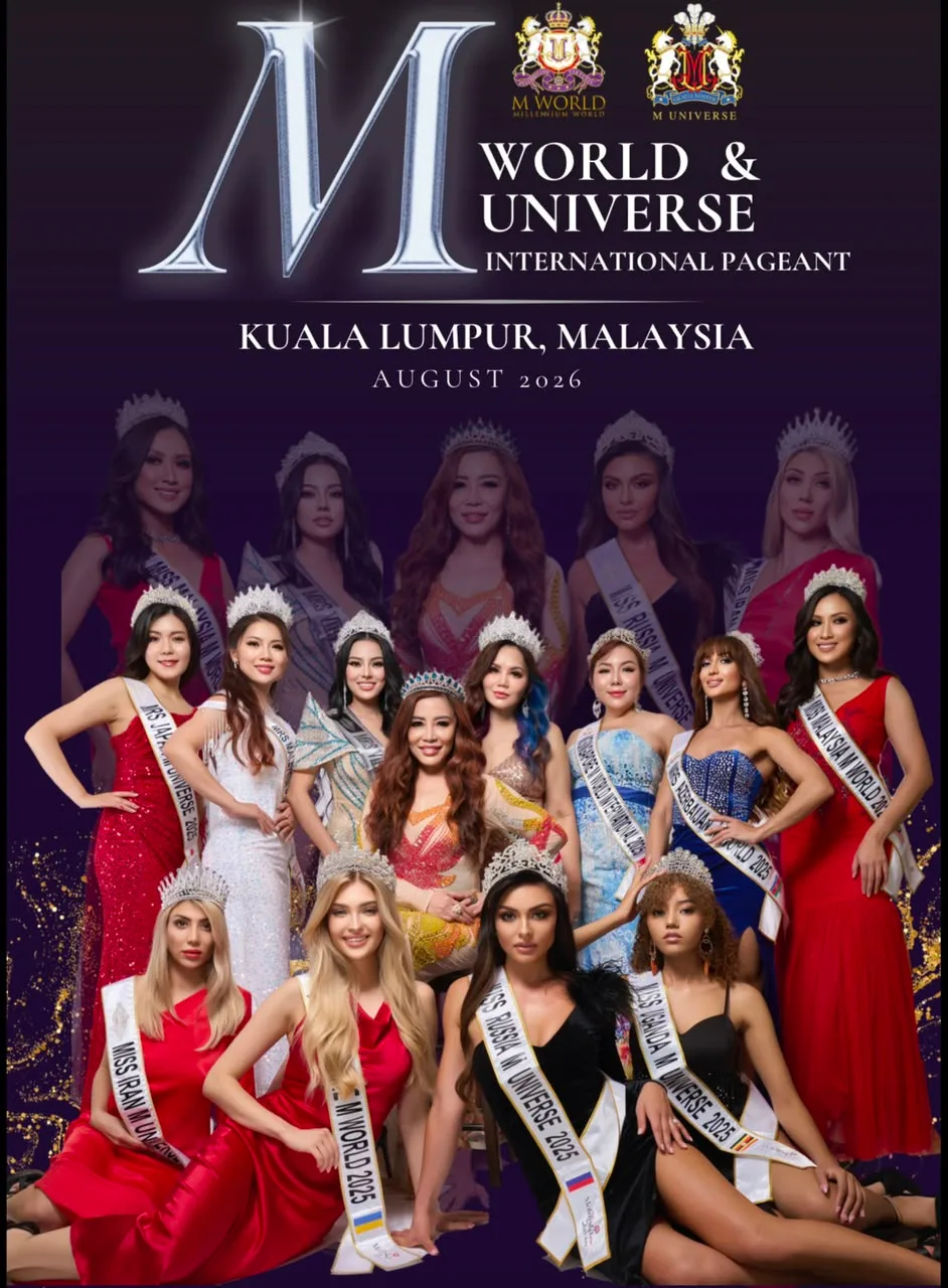 M World & Universe International Pageant — Kuala Lumpur, Malaysia, Ogos 2026